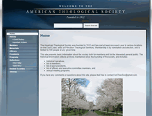 Tablet Screenshot of amtheosoc.org